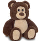 Bearington Lil' Beau Small Chocolate Brown Plush Stuffed Animal Teddy Bear, 7 Inches