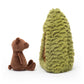 Jellycat Forest Fauna Bear Stuffed Animal