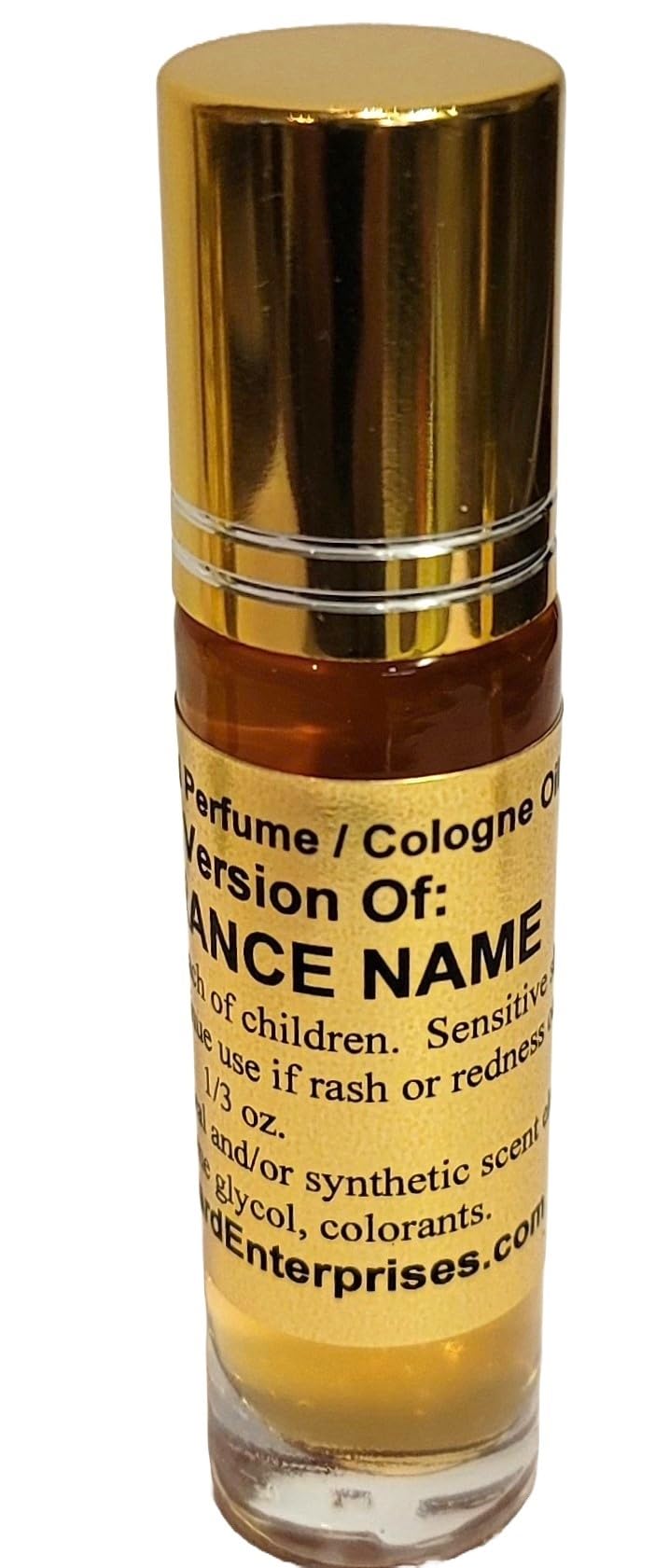 Hayward Enterprises Brand Perfume Oil Compatible To Baby Doll For Women, Fragrance Rendition, Eau De Parfum, 1/3 Oz. (10Ml) Glas