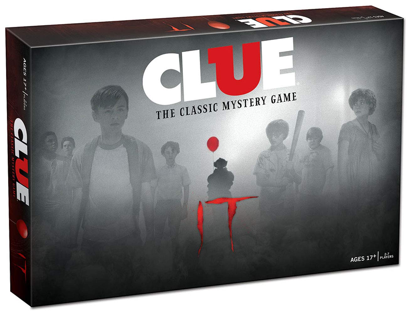Clue It Board Game | Based On The 2017 Drama/Thriller It | Officially Licensed It Merchandise | Themed Classic Clue Game