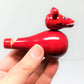 A&A Kreative Box Wooden Whistle Handcrafted Sound Toy Discover Sounds Develops Sensory Skills For Kids Toddlers Children (Red Fo