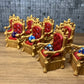 MunnyGrubbers - Dice Jail Cage - Time Out Chair & Dunce Hat - Chair of Shame - Crit Crown & Lucky Throne - (2x Random 7PC D20 Di