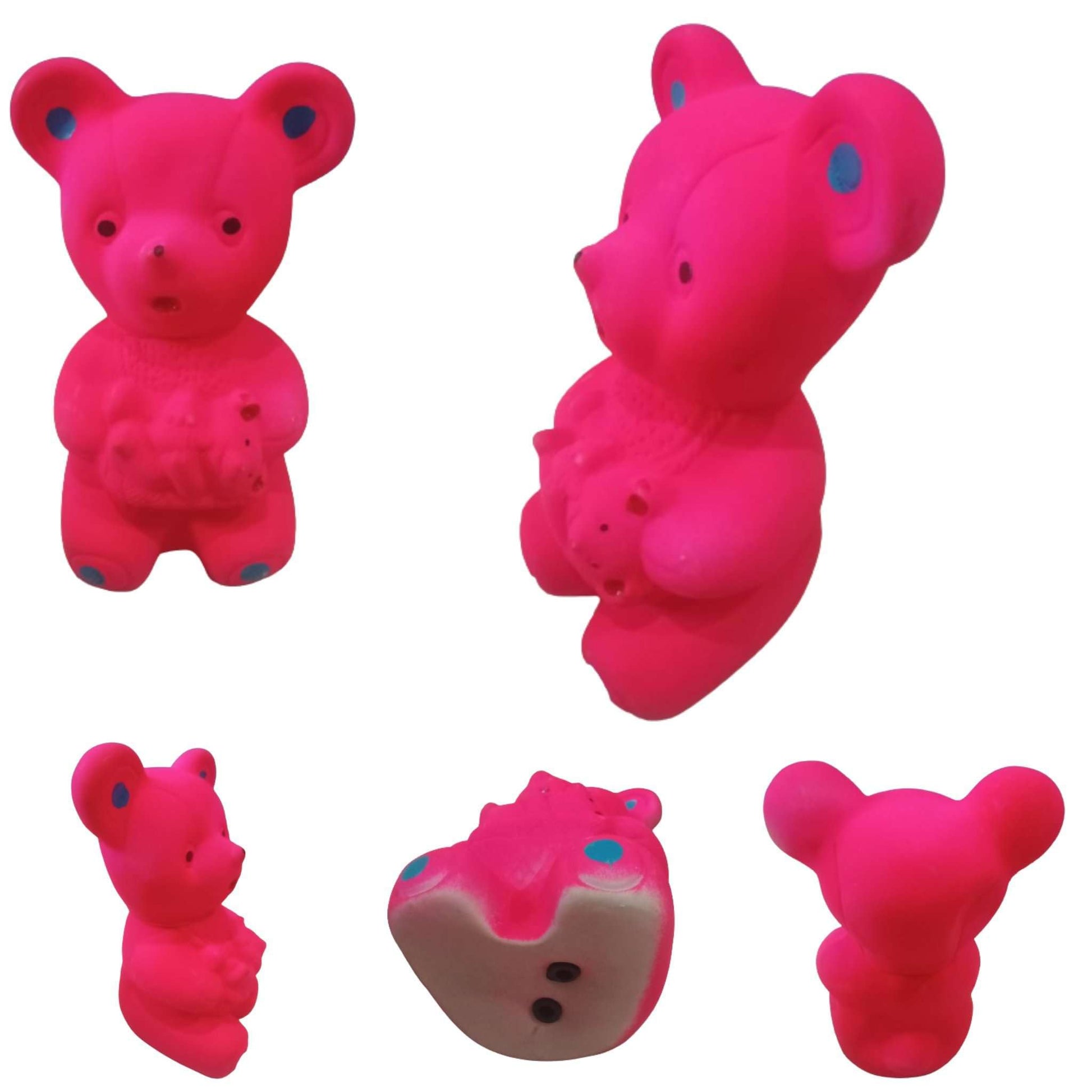 ZOKCY (Pack of 1 Pcs Chu Chu Bear Toy for New Born Baby Kids/Chu Chu Sound Toy for New Born Baby/Toy for New Born Baby Kids/Birt