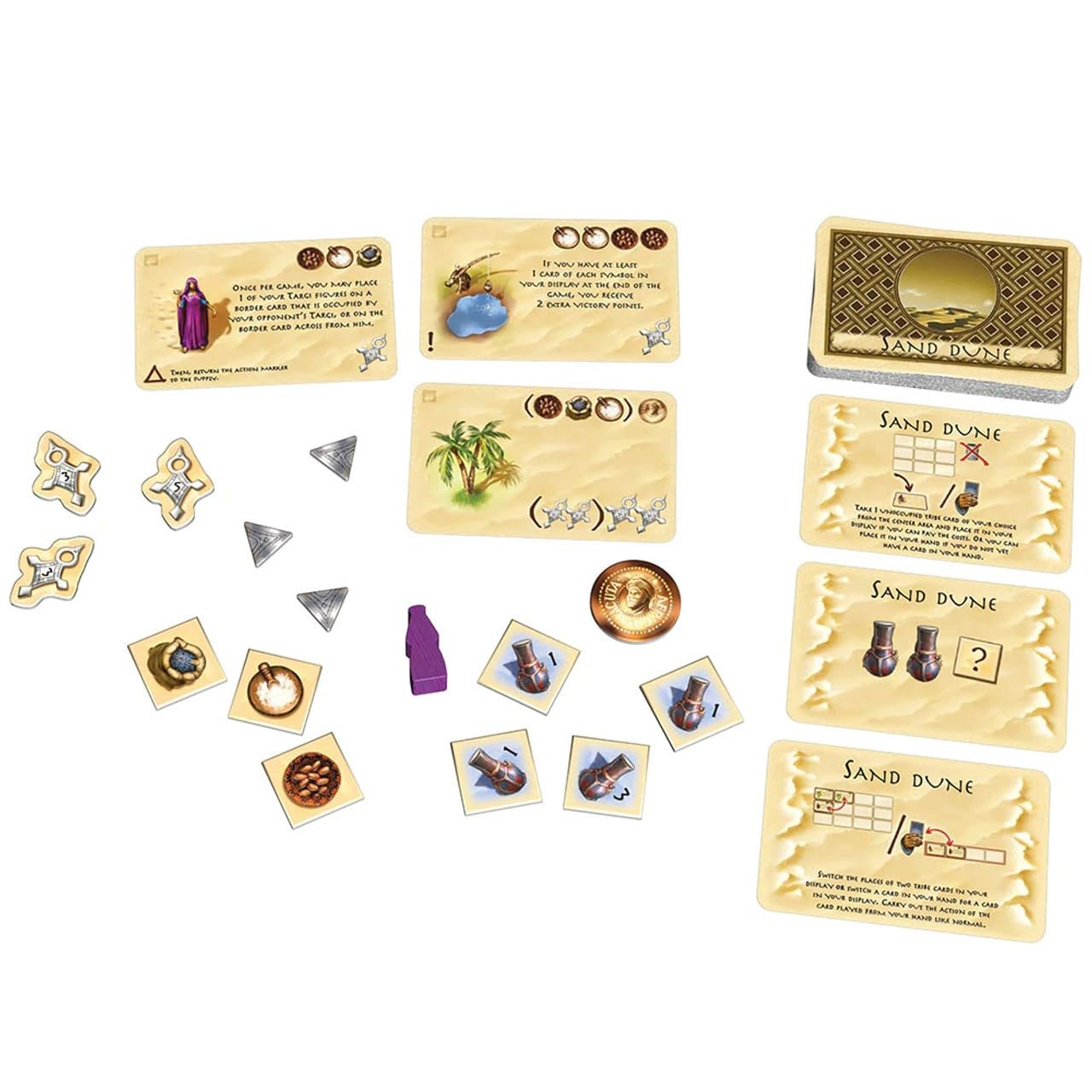 Thames & Kosmos Targi Expansion | Two-Player Game | Strategy Board Game | Expansion For Award-Winning Game Targi | From Kosmos Games