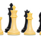 The House Of Staunton - Fischer Plastic Chess Set - Pieces Only - 4.0' King (Black & Natural)