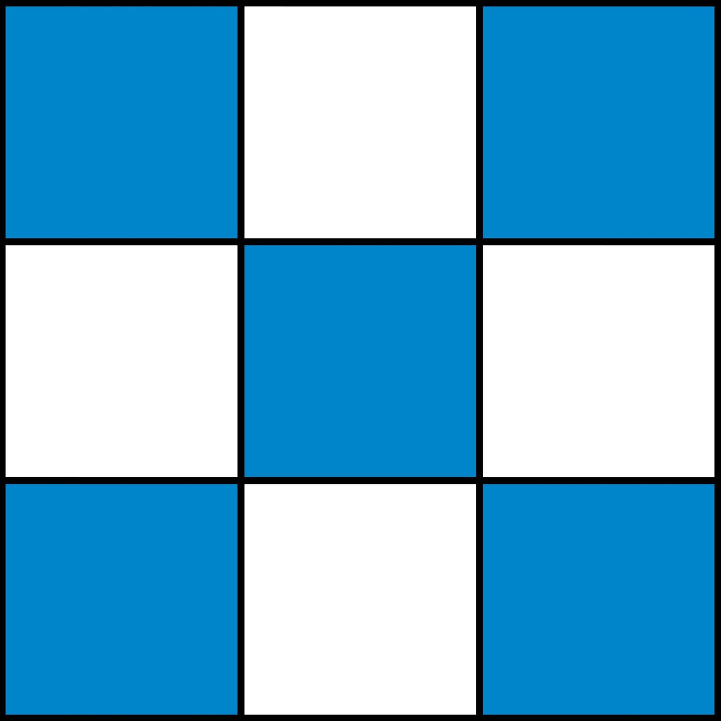 WE Games Chess Mousepad – Premium 20" Rubber Tournament Mat, Blue Color, Classic Design for Travel and Adults