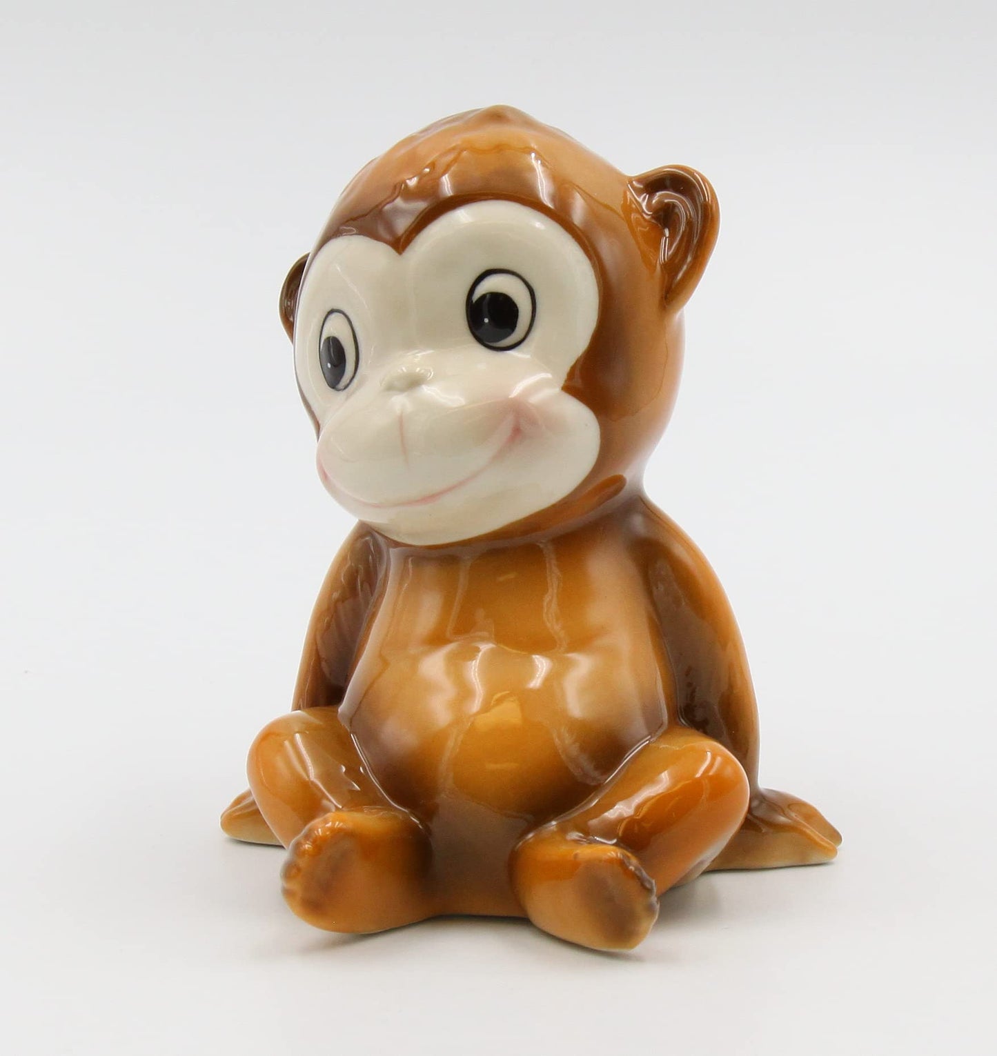 Cosmos Gifts 20913 Porcelain Monkey Piggy Bank 5' H