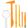 ibasenice 3 Sets Dinosaur Dig Tools Kit for Dino Fossils Educational Excavation Kits STEM Science with Mini Hammer Chisel Brush 
