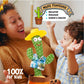 Dancing Cactus, Talking Cactus Toy For Baby Cactus Toy Mimic Voice Recording Repeats What You Say | Gift For Toddlers/Kids (Rech