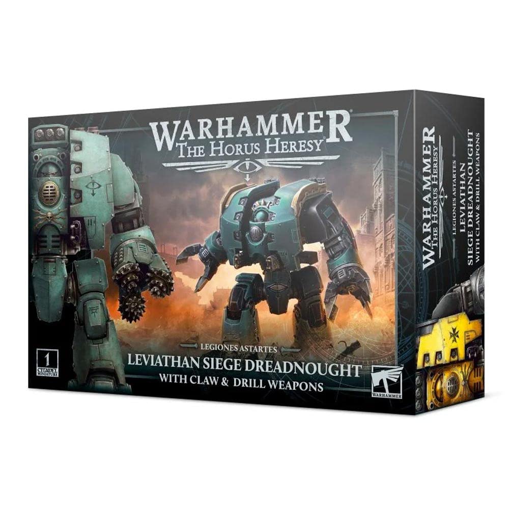 Games Workshop Leviathan Siege Dreadnought with Claw and Drill 