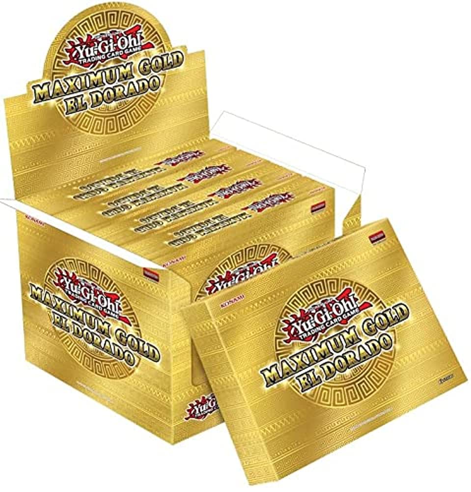 Yugioh Maximum Gold El Dorado Booster Sealed Display Box: 5 Mini-Boxes (20 Total Booster Packs!)
