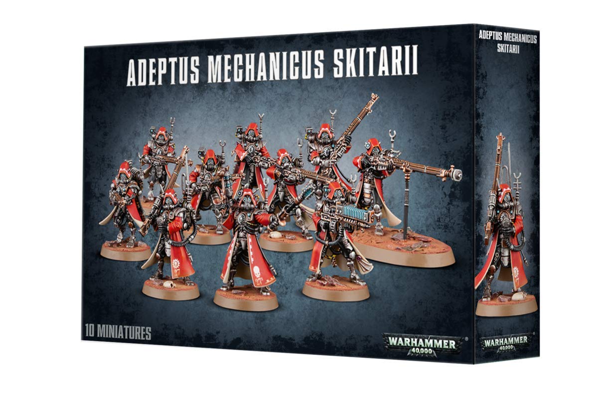 Games Workshop Warhammer 40k Adeptus Mechanicus Skitarii Rangers/Vanguard - Plastic, Multi-Colored, One Size, Model 99120116002