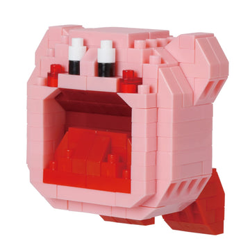 Nanoblock - Kirby - Inhaling Kirby, Character Collection Series Building Kit