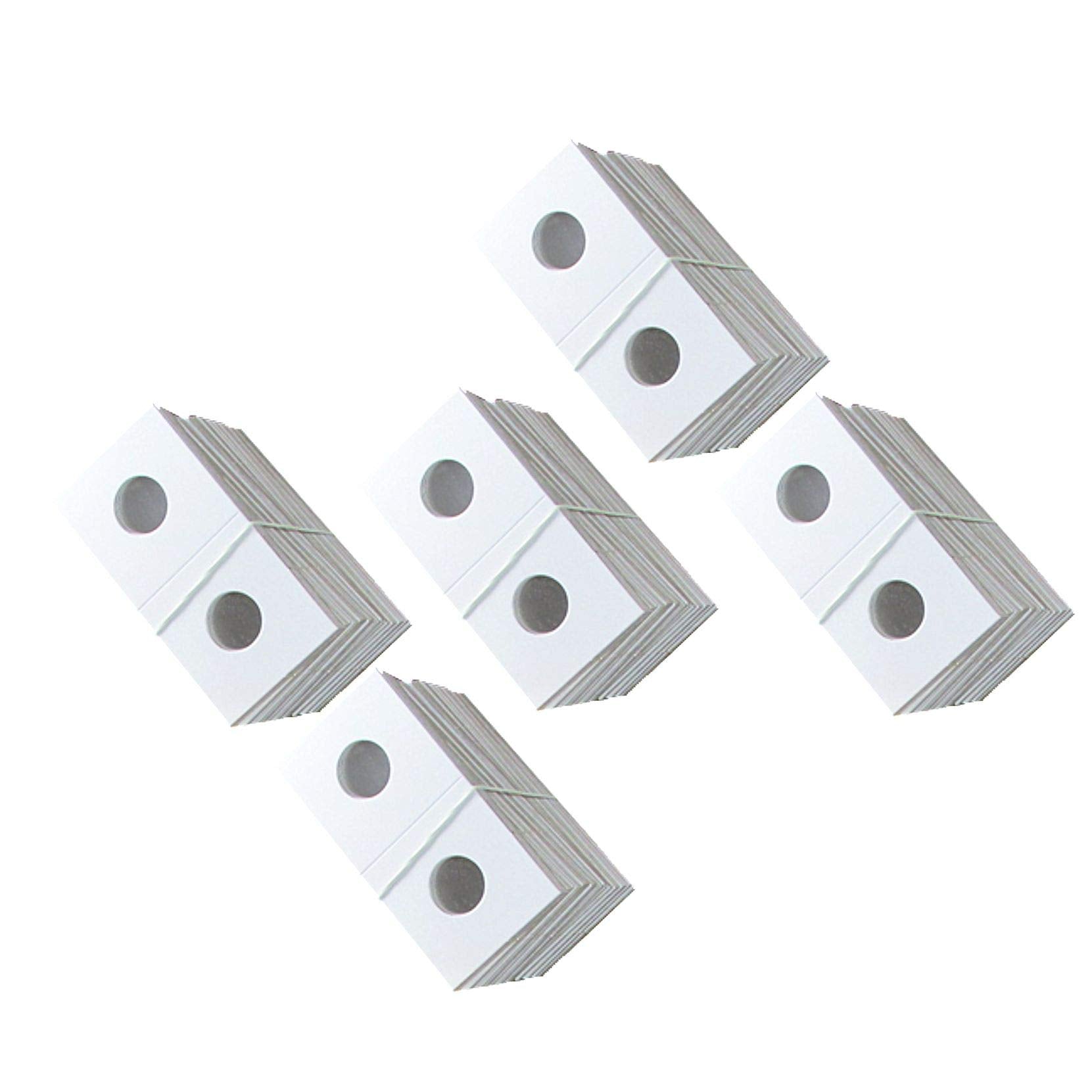 Guardhouse 2x2 Staple Paper Coin Holder for Dime, 500 pack