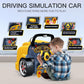 POFJOEQ Interactive Truck Engine Toy with Removable Parts - Lights, Sounds, and Fun for Young Mechanics -Unleash Their Creativit