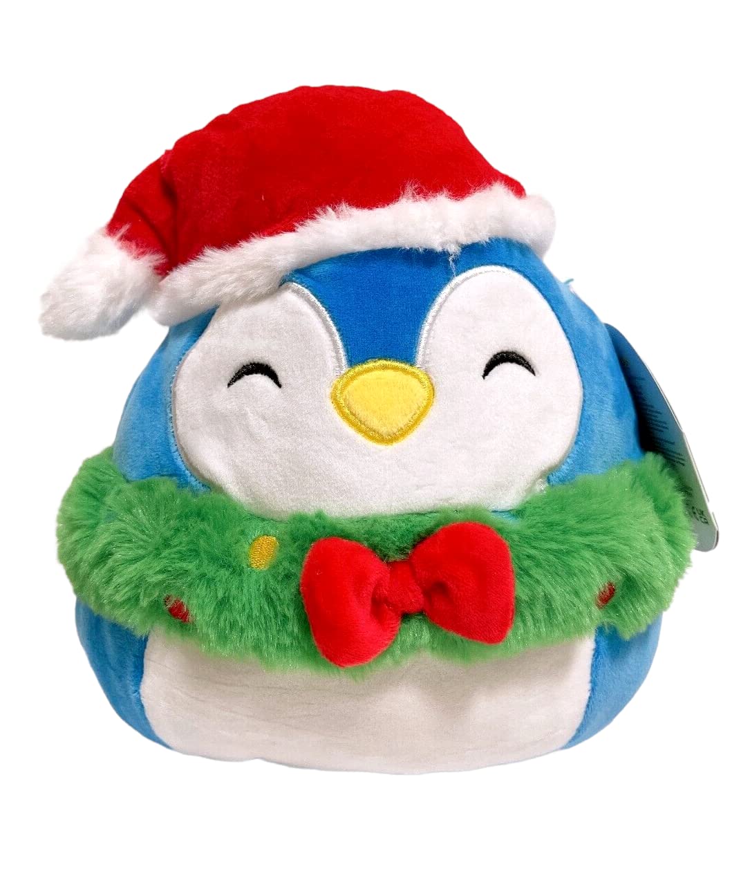 Squishmallows Plush Doll - 8" Puff The Penguin - Christmas Wreath Squad - Multicolor - Model SQXM00087 - Soft Polyester Toy