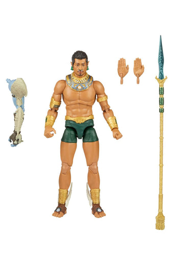 Marvel Legends Series Black Panther Wakanda Forever Namor 6-Inch Mcu Action Figure Toy, 3 Accessories, 1 Build-A-Figure Part