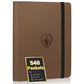enhanced 9 Pocket Card Binder for 540 Cards  Fabmaker PU Cover Trading Card Binder  Sturdy Card Collection Album  Sleek Card Holder Folders for YuGiOh  MTG  TCG  Game Cards & Sports Cards  Brown