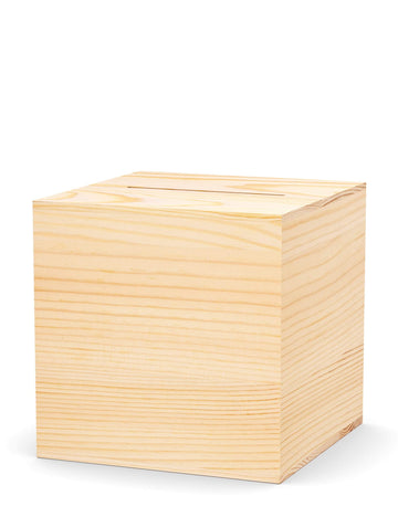 Hchangen Adults Piggy Bank Creative For Real-Money, Natural Wood Money Box, Can Only Save The Piggy Bank That Cannot Be Taken Ou