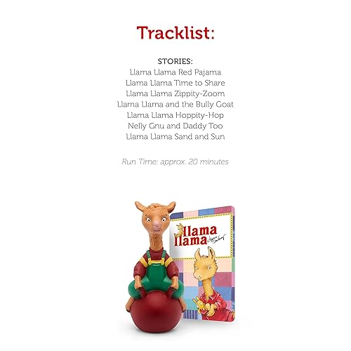 Tonies Llama Llama Audio Play Character - Medium Multicolor Plastic Toy, Model 10000749