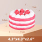 Anboor Squishies Cake Slow Rising Kawaii Squishie Toy For Collection Color Random
