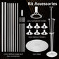 8 Set Balloon Stands For Table Balloon Sticks Balloon Stand Kit Balloon Table Stand Balloon Centerpieces For Tables Balloon Stan