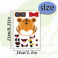 24 Sheets 8.27''  5.9'' Make Your Own Animals Stickers For Kids Toddlers, Make A Face Stickers For Kids Party Favors Activities