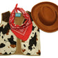 Making Believe Toddler Cowboy Costume | Cowboy Costume For Toddler Boys | Cowboy Outfit For Toddler Boys | Cowboy Costume Toddler | Cowboy Costume For Boys - Vest, Brown Hat, Bandanna - Size 2-4