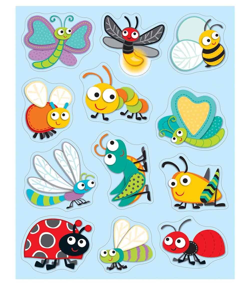 Buggy for Bugs Stickers