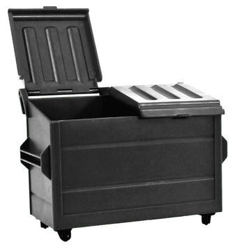 Black Dumpster For Wrestling Action Figures