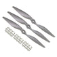 TOP-VIGOR 3pcs CW RC Propellers 1170 11 x 7 Inch 2-Vane RC Vehicle Propellers Replacement for RC Airplane with Adapter Rings Nyl