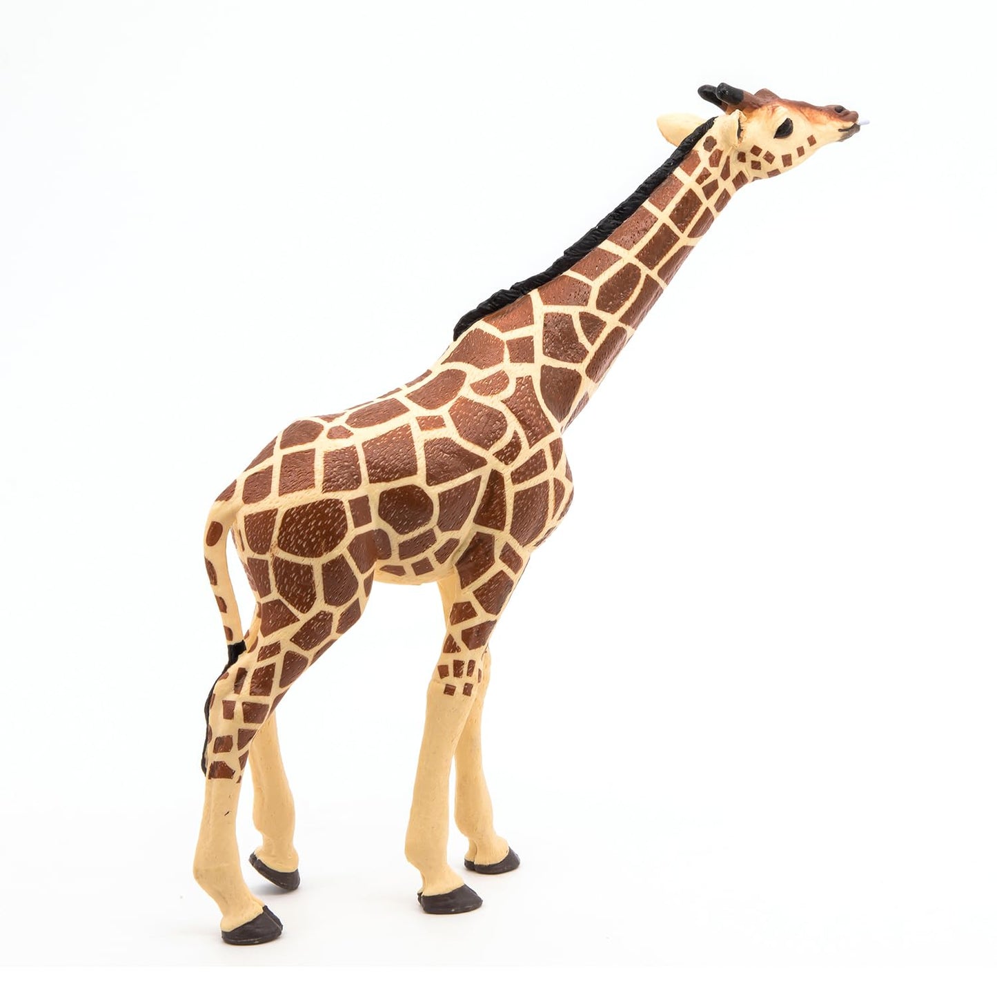 Papo -Hand-Painted - Figurine -Wild Animal Kingdom - Head Raised Giraffe -50236 -Collectible - For Children - Suitable For Boys And Girls- From 3 Years Old