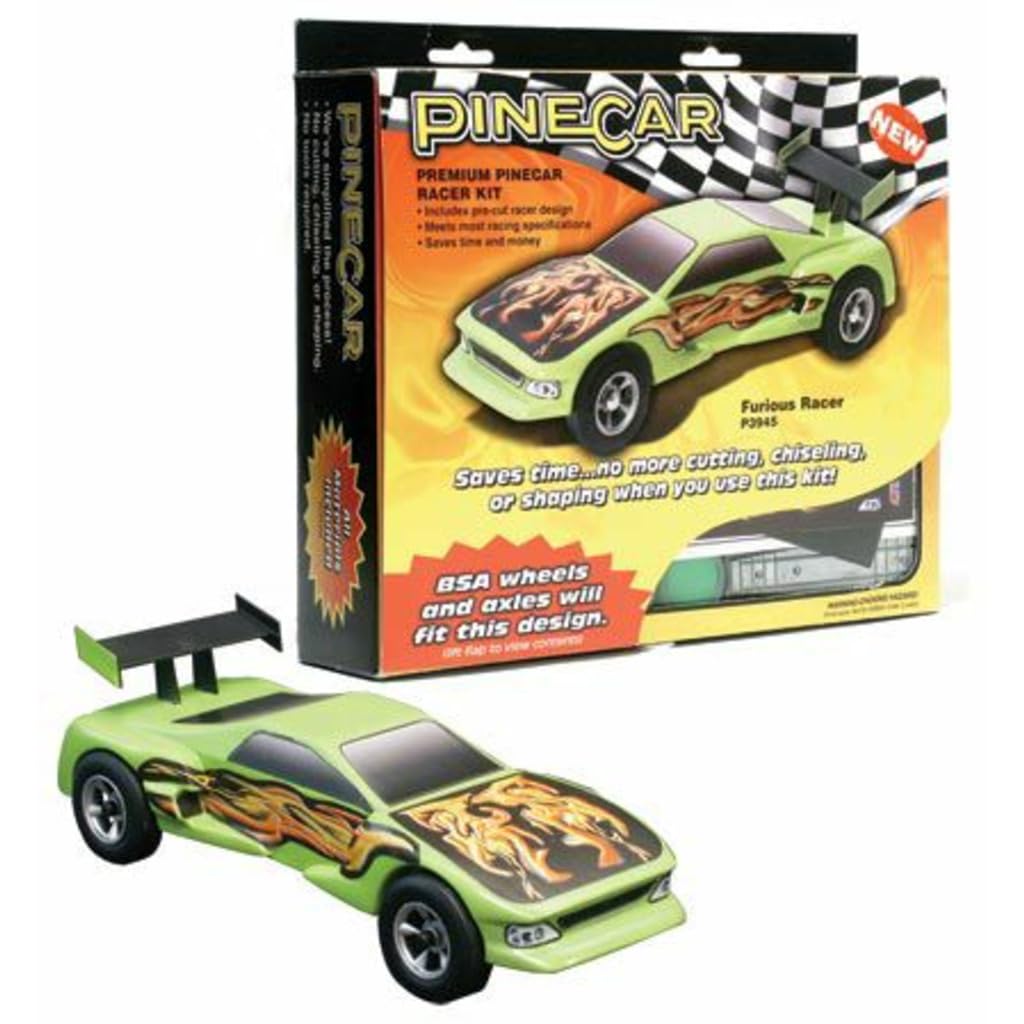 Pinecar enhanced Car Kit Furious Racer PIN3945
