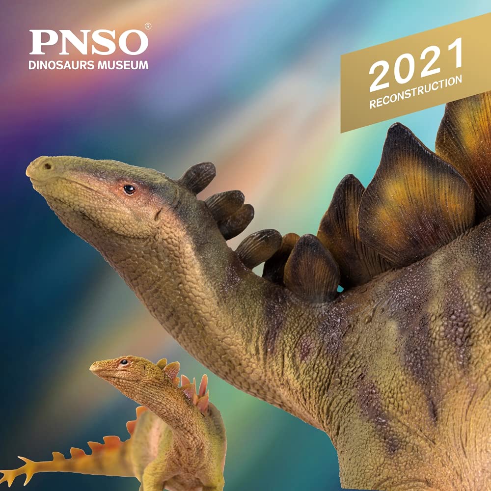 Pnso Dinosaur Museums Series (Stegosaurus Biber & Rook 1:35 Scientific Art Models)