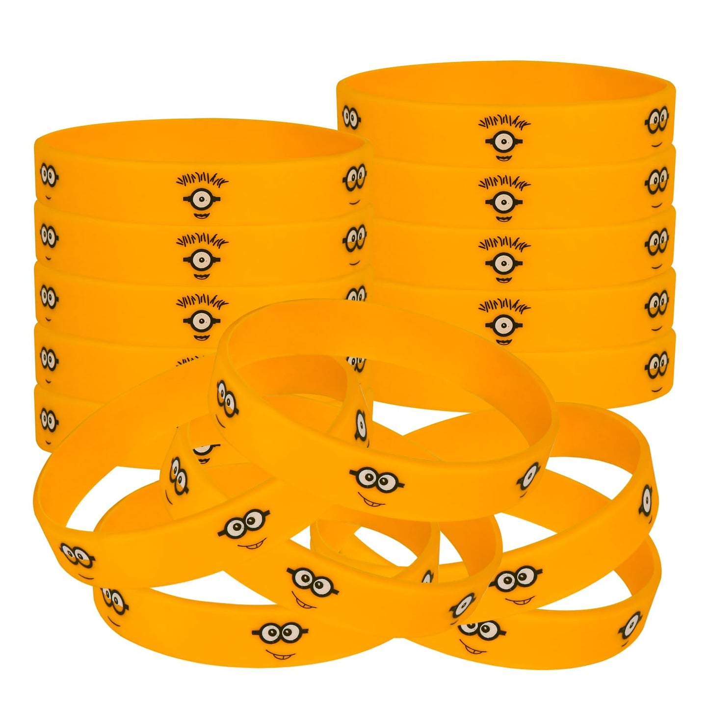 SunnySide Products Yellow Cartoon Party Favor Supplies, Birthday Celebration Decorations Gift Despicable Theme Treat Loot Goody