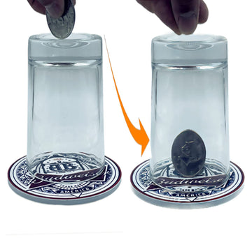Knshth Coin Magic Trick For Adults, Must-Have Close-Up Gimmick For Parties, Games, And Gatherings, Easy To Perform With Stunning