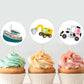Hohamn 600 Pcs Transportation Stickers for Kids Teachers 1.5 Inch 16 Styles Transportation Vehicle Assorted Car Motorcycle Ship