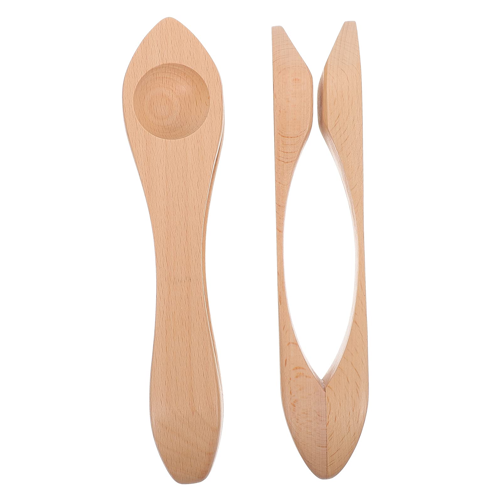 Excluzo 2Pcs Musical Spoons Kindergarten Performance Instruments Percussion Instruments