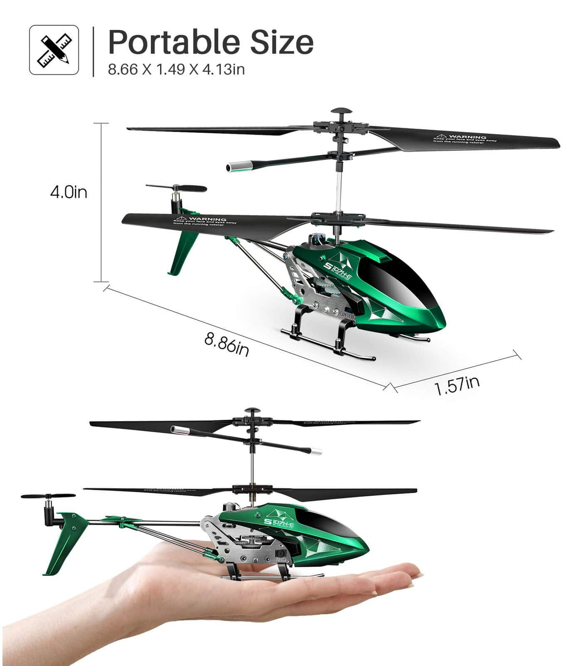 Green Thunder Gyro Heli
