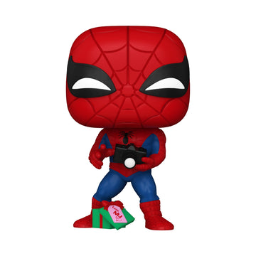 Funko Pop! Marvel: Spiderman With Open Gift - Spider-Man - Marvel Comics - Collectable Vinyl Figure - Gift Idea - Official Merch