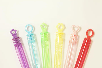 Skkstationery 36 Pcs Mini Bubble Wands, 6 Colors, Party Favors, Outdoor Christmas Bubble Blower For Kids, Bubble Blaster Party Favors, Easter, Birthday