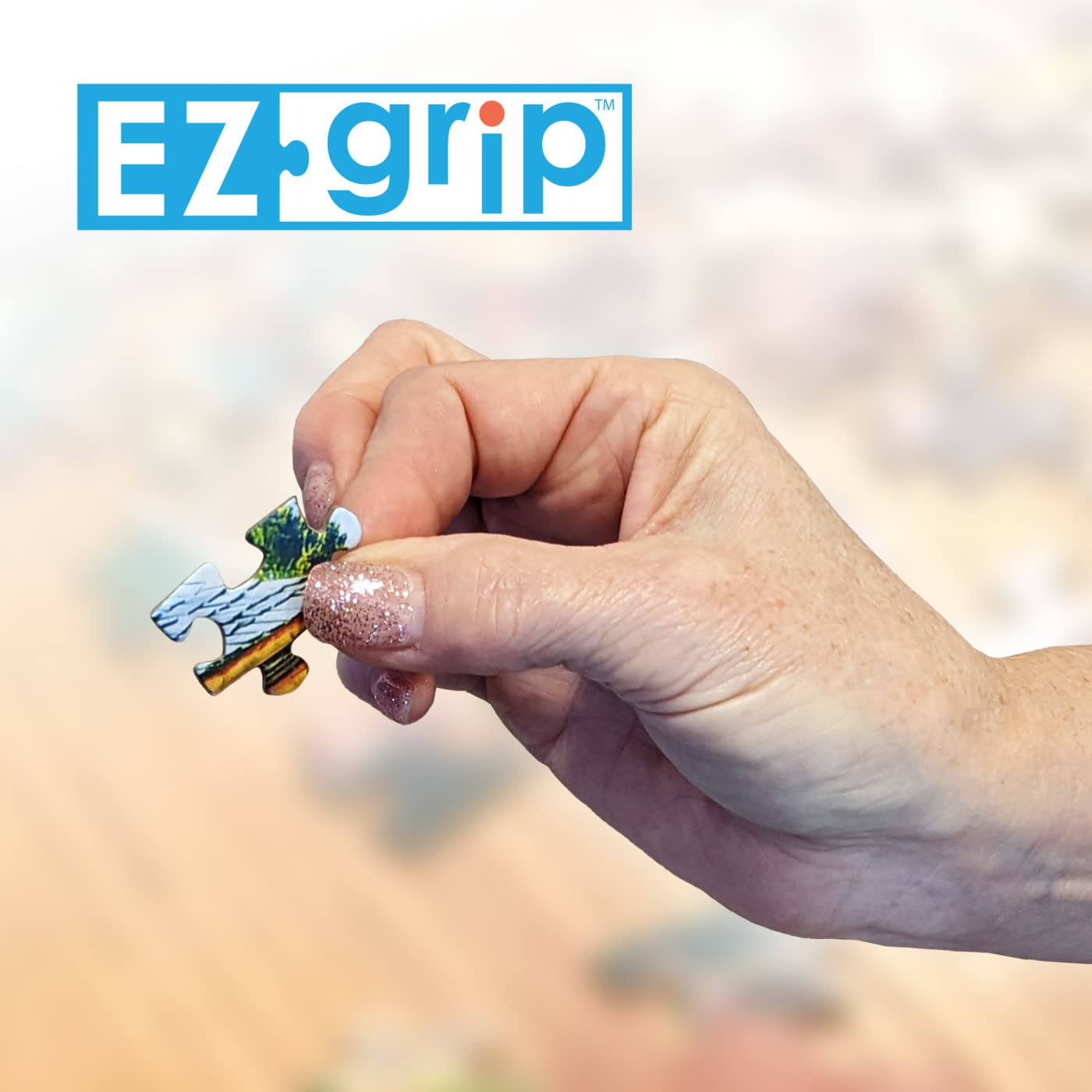 MasterPieces 1000 Piece EZ Grip Jigsaw Puzzle for mature-themeds  Family  Or Youth - Lighthouse Keepers - 23.5x34