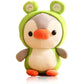 Cute Duck/Penguin Stuffed Animal In Costume Adorable Plushies Wearing Outfit Plush Toys Great For Kids And Lovers,Stuffed Pengui