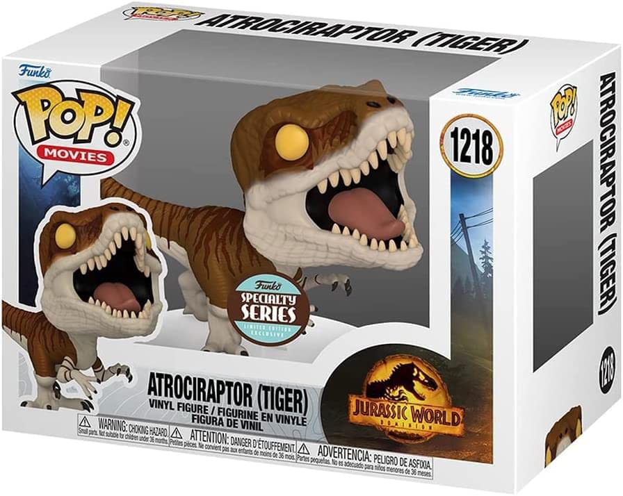 Funko Pop! Dominion: Atrociraptor (Tiger) #1218 Specialty Series limited availability