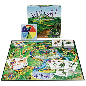 Wildcraft! An Herbal Adventure Game/Family Game: Cooperative Board Games For 4+ Year Olds Learn 25 Herbs – Coop Board Games/Educational Games W/Learning Tools, Incl. Plant Guide & Coloring Book