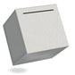 Lmsne Piggy Bank For Adults/Kids, Must Break To Open Stainless Steel Piggy Bank, Unopenable Metal Money Saving Box (Silver, 5.9