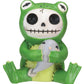 Froggie Frog Furry Bones Figurine Display