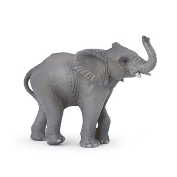 Papo -Hand-Painted - Figurine -Wild Animal Kingdom - Young Elephant -50225 -Collectible - For Children - Suitable For Boys And Girls- From 3 Years Old