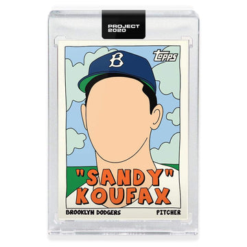 Topps Project 2020 Card 76-1955 Sandy Koufax By Fucci