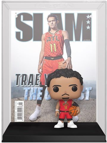 Funko POP! NBA Trae Young Collectible Vinyl Figure - Multicolor - Model 75072 - Perfect Gift for Sports Fans and Collectors